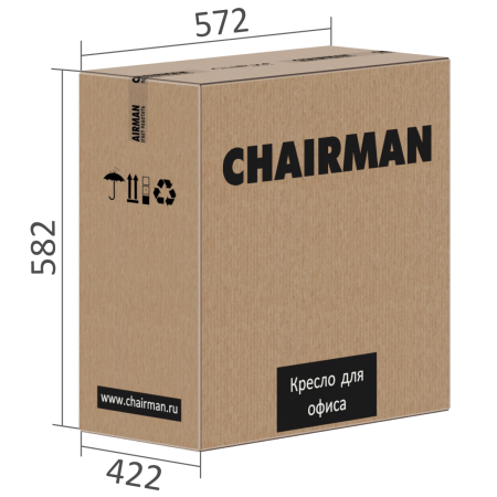 Кресло на полозьях CHAIRMAN 699V ткань, сетка