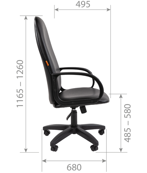 Кресло Chairman 279 иск.кожа