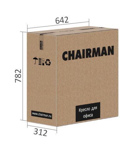 Кресло руководителя Chairman 727 СТ ткань