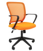 Кресло офисное Chairman 698 оранжевая ткань
