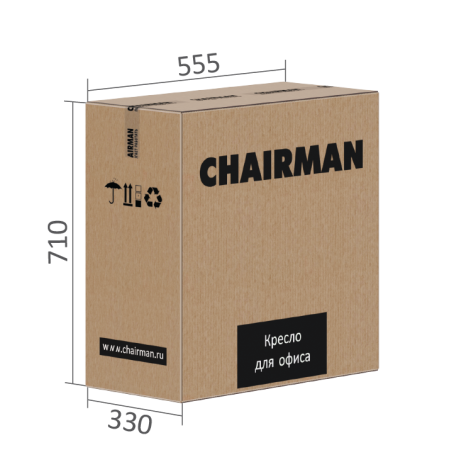 Кресло CHAIRMAN ДОМ 115 велюр