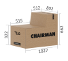Кресло руководителя CHAIRMAN 402 Кожа
